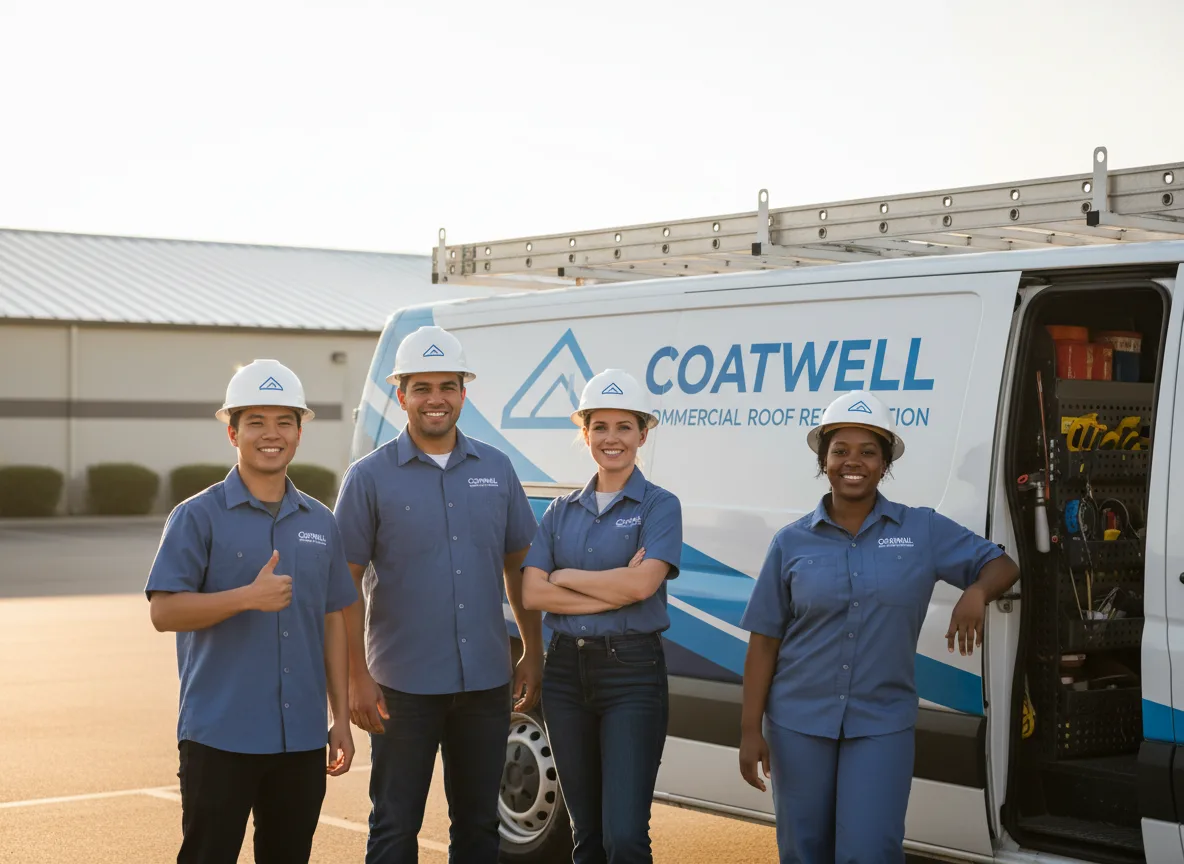 Commercial roof coating company in Saluda, NC
